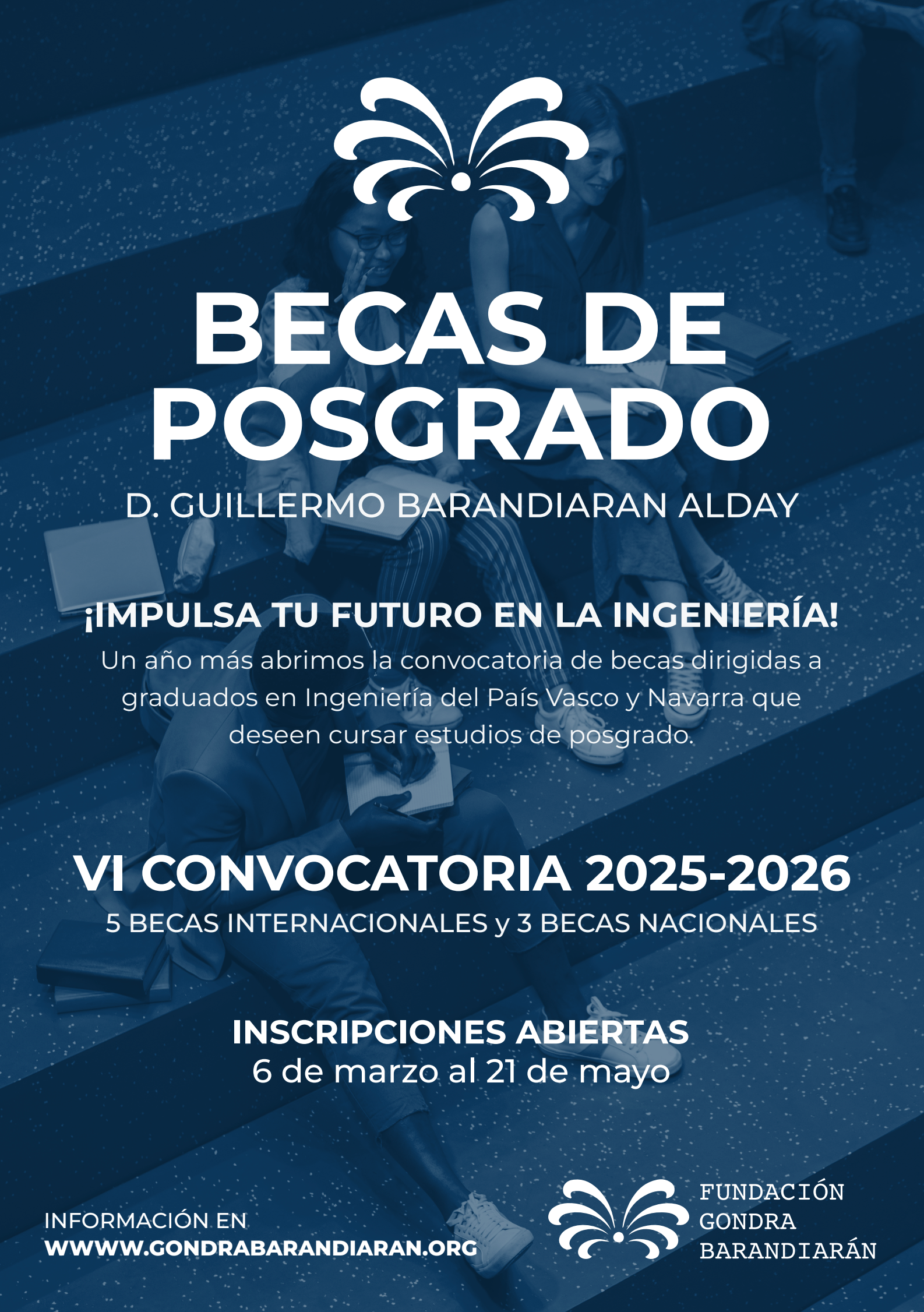 VI Convocatoria del Programa de Becas de Posgrado D. Guillermo Barandiarán Alday